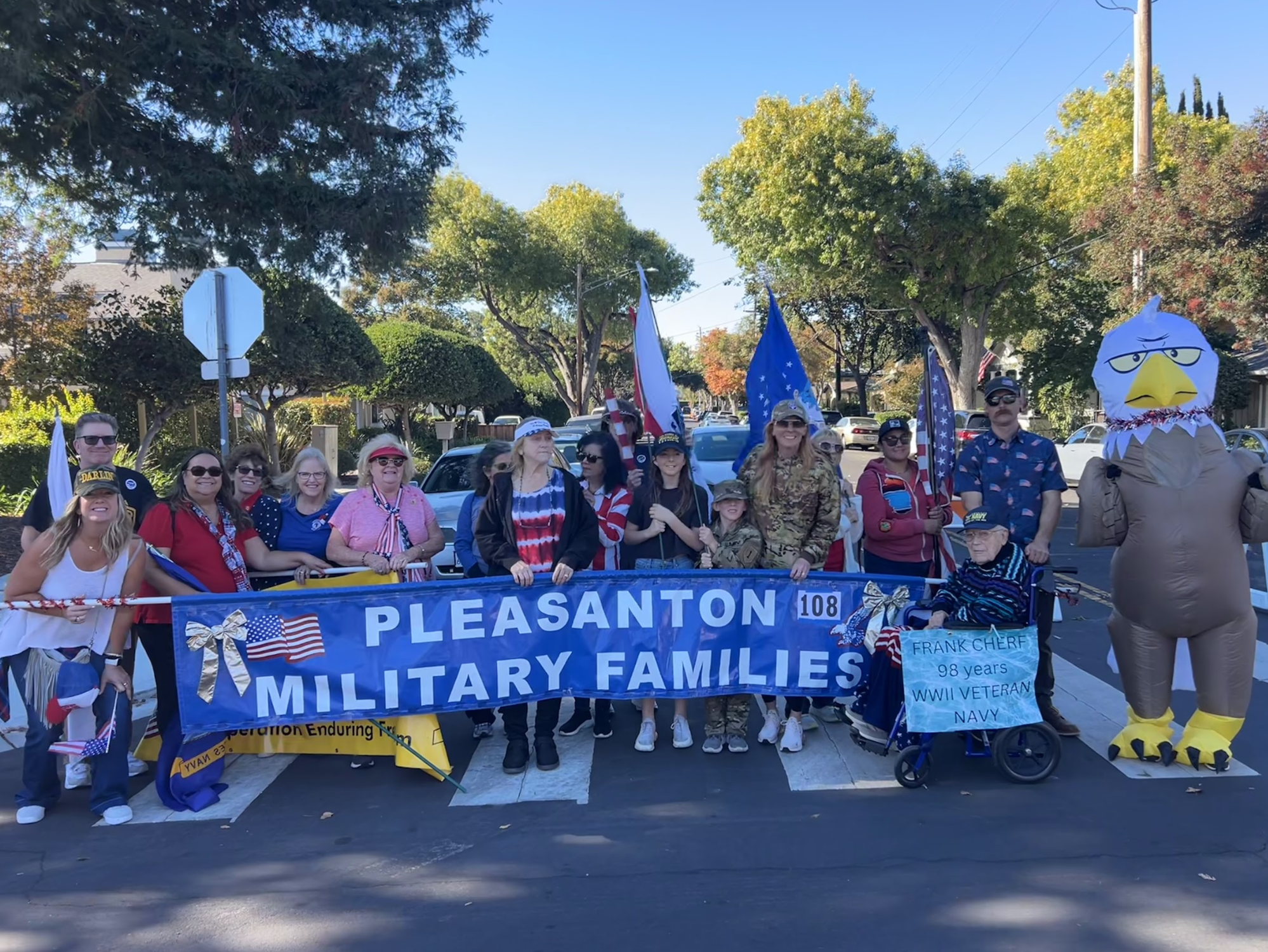 Photo Story: Pleasanton salutes their heroes with Veteran's Day Parade